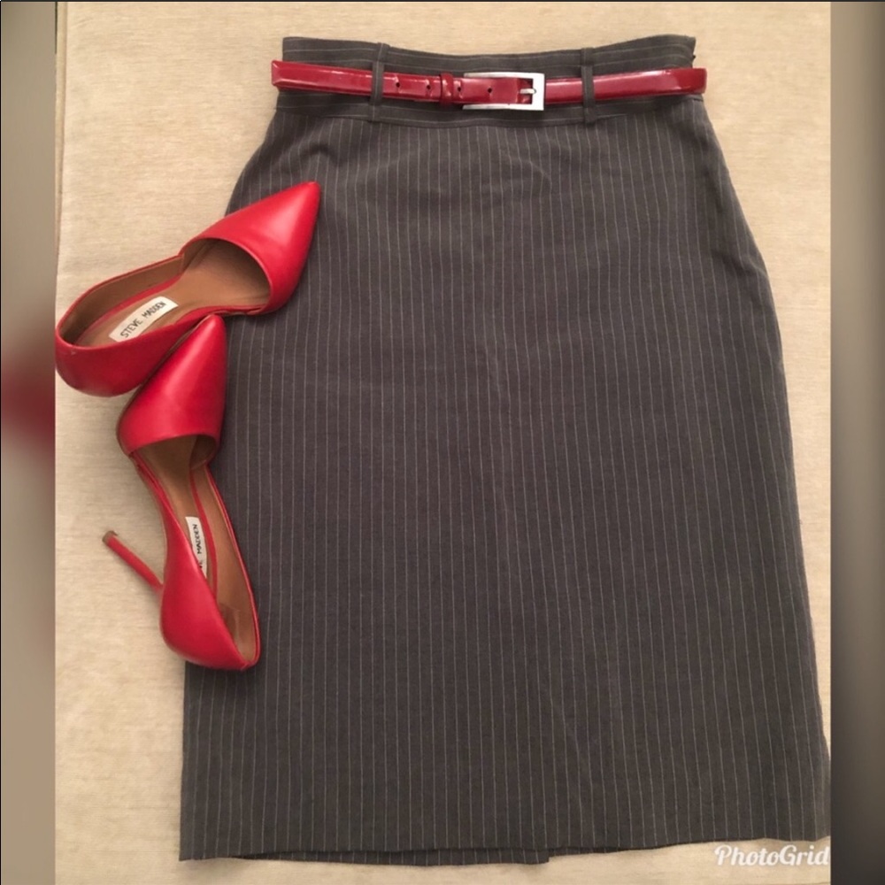 AK🌹ANNE KLEIN Pinstripe Pencil skirt🌹